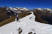 MONTE GARDENA (2117 m) dal Rif. Cimon della Bagozza, il 22 aprile 2015 - FOTOGALLERY